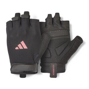 Adidas Half Finger Weightlifting Gloves Size L Gym Training AEROREADY NEW